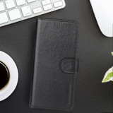 For iPhone 12 Pro Max (6.7in) Case iCoverLover Black Genuine Cow Leather Wallet Folio Case | iCoverLover Australia