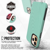 For iPhone 12 Pro Max (6.7in) Case Armour Shockproof Strong Light Slim Cover Mint | iCoverLover Australia