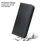 For iPhone 12 Pro Max (6.7in) Case PU Leather Flip Wallet Protective Cover Kickstand Black | iCoverLover Australia