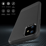 For iPhone 12/12 Pro (6.1in) Case Snap Armour Thin Light Shockproof Cover, Black | iCoverLover Australia