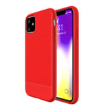 For iPhone 12 Pro Max (6.7in) Case Snap Armour Thin Light Shockproof Cover, Red | iCoverLover Australia