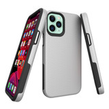 For iPhone 12 mini (5.4in) Case Armour Shockproof Strong Light Slim Cover Silver | iCoverLover Australia