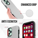 For iPhone 12 mini (5.4in) Case Armour Shockproof Strong Light Slim Cover Silver | iCoverLover Australia