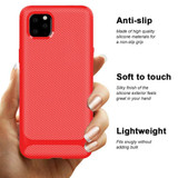 For iPhone 11 Pro Max Case Carbon Fiber Texture Slim Strong Soft Cover Red | iCoverLover Australia