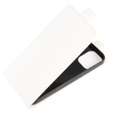 For iPhone 12/12 Pro Vertical Flip PU Leather Protective Case, White | iCoverLover Australia