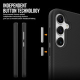 For Samsung Galaxy S25+ Plus Case Armour Protective Strong Cover Black | iCoverLover Australia