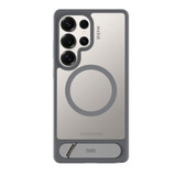 For Samsung Galaxy S25 Ultra EFM Alta Cover Case with D3O BIO Compatible with MagSafe, Grey Clear | iCoverLover Australia