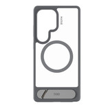 For Samsung Galaxy S25 Ultra EFM Alta Cover Case with D3O BIO Compatible with MagSafe, Grey Clear | iCoverLover Australia