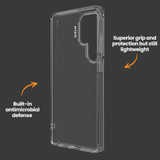 For Samsung Galaxy S25 EFM Zurich Case Armour, Clear | iCoverLover Australia