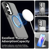 For Samsung Galaxy S25 5G Case - Durable Acrylic + TPU, MagSafe Compatible Scratch-Resistant Cover, Black | iCoverLover Australia