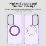 For Samsung Galaxy S25 5G Case - Durable Acrylic + TPU, MagSafe Compatible Scratch-Resistant Cover, Purple | iCoverLover Australia