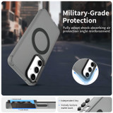 For Samsung Galaxy S25+ Plus 5G Case - Durable Acrylic + TPU, MagSafe Compatible Scratch-Resistant Cover, Black | iCoverLover Australia