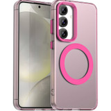 For Samsung Galaxy S25+ Plus 5G Case - Durable Acrylic + TPU, MagSafe Compatible Scratch-Resistant Cover, Red | iCoverLover Australia