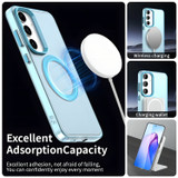For Samsung Galaxy S25+ Plus 5G Case - Durable Acrylic + TPU, MagSafe Compatible Scratch-Resistant Cover, Blue | iCoverLover Australia