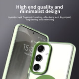 For Samsung Galaxy S25+ Plus 5G Case - Durable Acrylic + TPU, MagSafe Compatible Scratch-Resistant Cover, Green | iCoverLover Australia