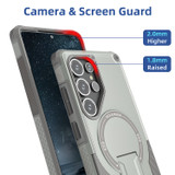 For Samsung Galaxy S25 Ultra 5G Case, MagSafe Compatible, Kickstand Protective Cover, Grey | iCoverLover Australia