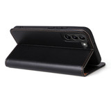 For Samsung Galaxy S25 Case Leather Flip Wallet Folio Cover Black | iCoverLover Australia
