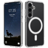 For Samsung Galaxy S25 Case - MagSafe compatible, Shock-Absorbent Protective Cover, Clear | iCoverLover Australia