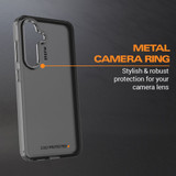 For Samsung Galaxy S24+ Plus Case EFM Volta Armour D3O BIO Cover, Clear Black | iCoverLover Australia