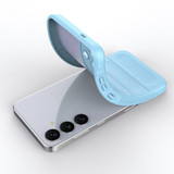 For Samsung Galaxy S24+ Plus Case - Wavy Shield, Durable TPU + Flannel Protective Cover, Dark Grey | iCoverLover Australia