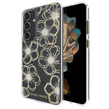For Samsung Galaxy S24+ Plus Case-Mate Floral Gems Cover, Gold | iCoverLover Australia