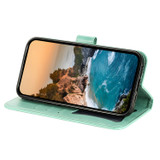 For Samsung Galaxy S26 Case - Embossed Flower Wallet Cover