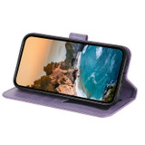 For Samsung Galaxy S26 Ultra Case - Embossed Flower Wallet Cover