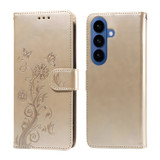 For Samsung Galaxy S26+ Plus Case - Embossed Butterfly PU Leather Wallet Cover