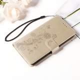 For Samsung Galaxy S26+ Plus Case - Embossed Butterfly PU Leather Wallet Cover