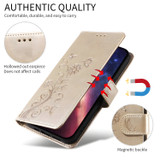 For Samsung Galaxy S26 Case - Embossed Butterfly PU Leather Wallet Cover