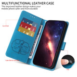 For Samsung Galaxy S26 Case - Embossed Butterfly PU Leather Wallet Cover