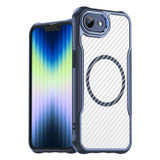 For iPhone 17e Compatible with MagSafe Case – Sleek Carbon Fiber Design for Secure Grip & Protection, Blue | iCoverLover.com.au