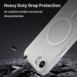 For iPhone 17e Compatible with MagSafe Case – Frosted Translucent, Full Coverage & Drop Protection, White | iCoverLover.com.au