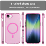 For iPhone 17e Compatible with MagSafe Case – Frosted Translucent, Full Coverage & Drop Protection, Pink | iCoverLover.com.au