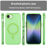 For iPhone 17e Compatible with MagSafe Case – Frosted Translucent, Full Coverage & Drop Protection, Green | iCoverLover.com.au