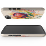 For iPhone 17e Case Tough Protective Cover, Watercolour Flower | Protective Covers | iCoverLover Australia