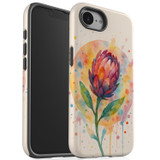 For iPhone 17e Case Tough Protective Cover, Watercolour Flower | Protective Covers | iCoverLover Australia
