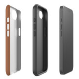 For iPhone 17e Case Tough Protective Cover, Brown | Protective Covers | iCoverLover Australia