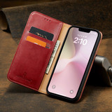 iPhone 17e Leather Flip Wallet Case – Red | Stylish & Functional