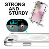 iCoverLover iPhone 17e Compatible with MagSafe  Shockproof Case – Clear | Slim & Protective