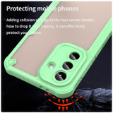 For Samsung Galaxy A37 5G Case | Armor Glaze Shockproof Cover, Green | iCoverLover Australia