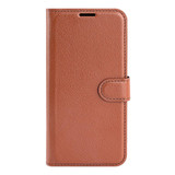 For Samsung Galaxy A37 5G Case | Lychee Texture PU Leather Wallet Cover, Brown | iCoverLover Australia