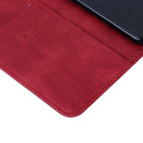 For Samsung Galaxy A57 5G Case | Retro Embossed Butterfly PU Leather Wallet Cover, Red | iCoverLover Australia