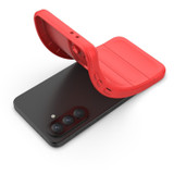 For Samsung Galaxy A37 5G Case | Magic Shield Soft Flannel Lined Cover, Wine Red | iCoverLover Australia