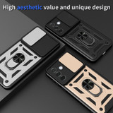 For Samsung Galaxy A57 5G Case | Sliding Camera Cover & Magnetic Ring Stand, Green | iCoverLover Australia