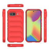 For Google Pixel 10a 5G Case | Magic Shield TPU & Flannel Cover, Red | iCoverLover Australia