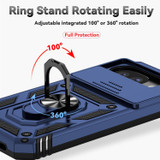 For Google Pixel 10a 5G Case | Sliding Camera Cover & Ring Kickstand, Blue | iCoverLover Australia