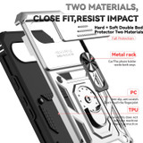 For Google Pixel 10a 5G Case | Sliding Camera Cover & Ring Kickstand, Silver | iCoverLover Australia