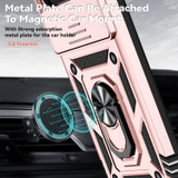 For Google Pixel 10a 5G Case | Sliding Camera Cover & Ring Kickstand, Rose Gold | iCoverLover Australia