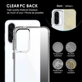 iCoverLover Samsung Galaxy A37 5G Clear Case Slim Shockproof Transparent Cover